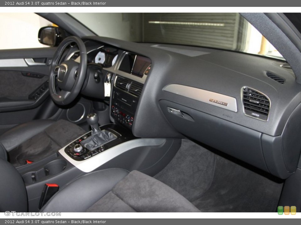 Black/Black Interior Dashboard for the 2012 Audi S4 3.0T quattro Sedan #80349873