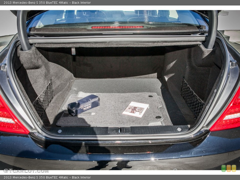 Black Interior Trunk for the 2013 Mercedes-Benz S 350 BlueTEC 4Matic #80351821