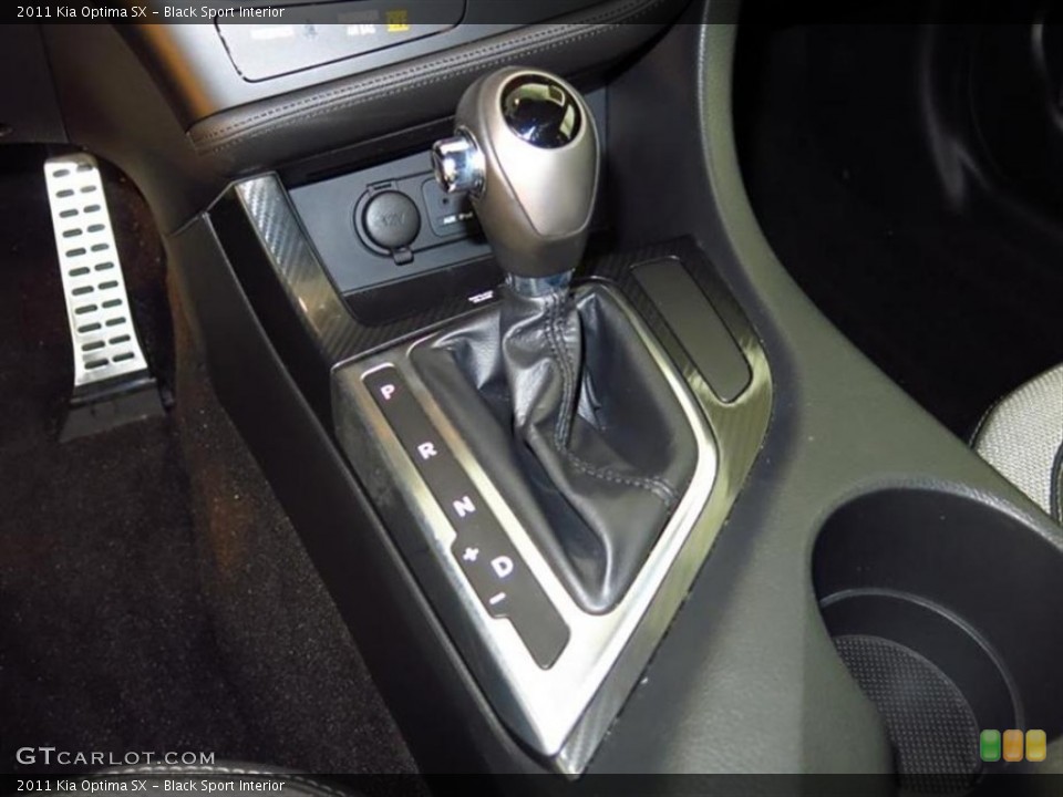Black Sport Interior Transmission for the 2011 Kia Optima SX #80354842