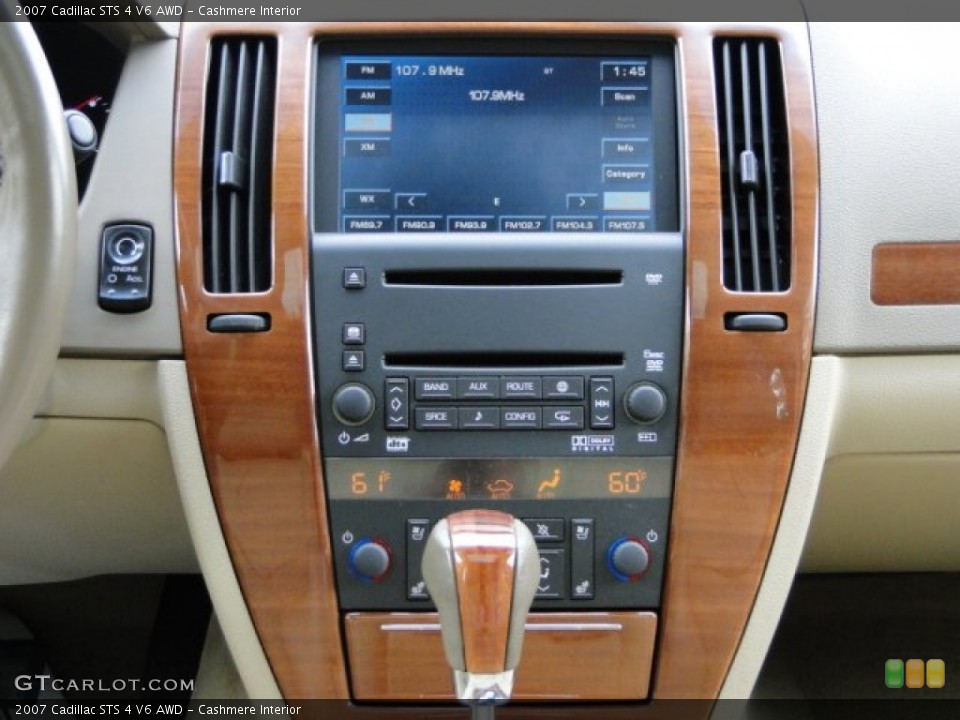 Cashmere Interior Controls for the 2007 Cadillac STS 4 V6 AWD #80357102