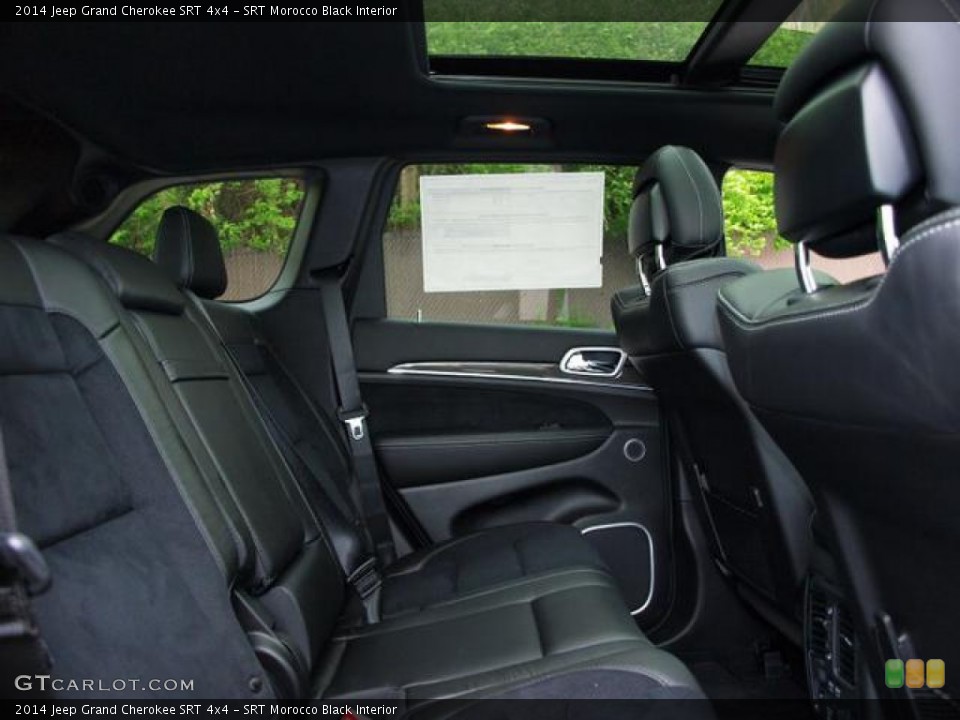 SRT Morocco Black Interior Rear Seat for the 2014 Jeep Grand Cherokee SRT 4x4 #80357539