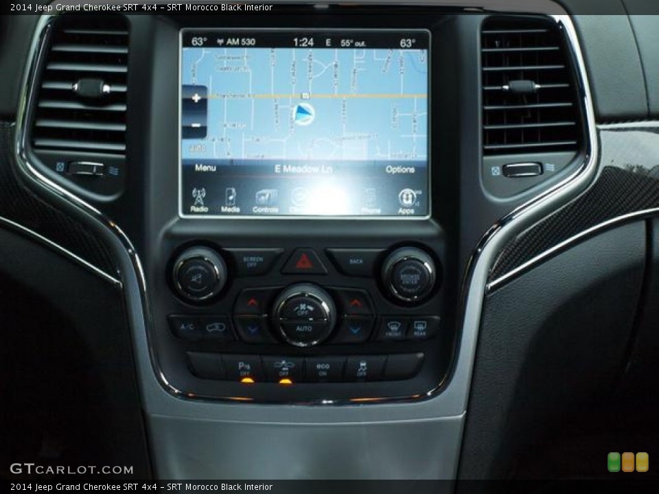 SRT Morocco Black Interior Controls for the 2014 Jeep Grand Cherokee SRT 4x4 #80357593