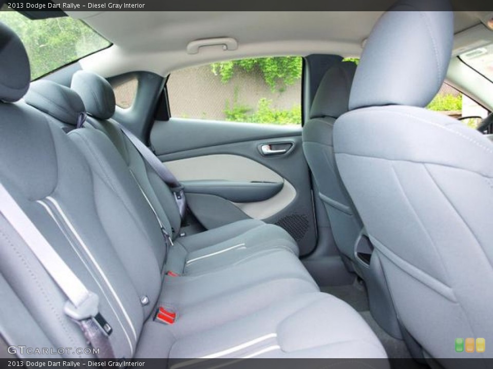 Diesel Gray Interior Rear Seat for the 2013 Dodge Dart Rallye #80359458