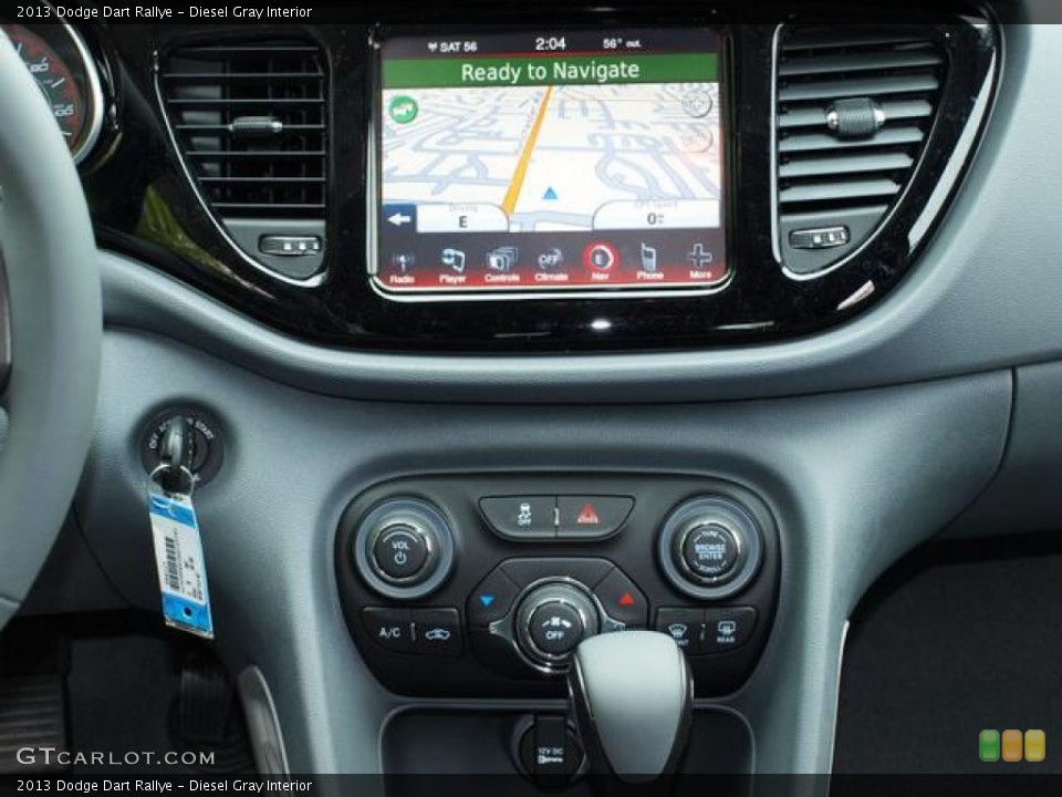 Diesel Gray Interior Controls for the 2013 Dodge Dart Rallye #80359518