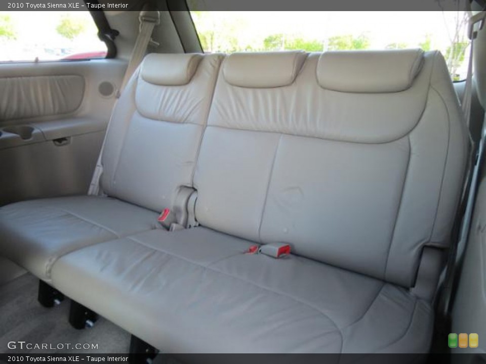 Taupe Interior Rear Seat for the 2010 Toyota Sienna XLE #80364871