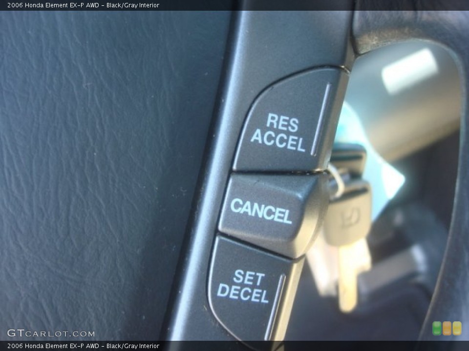 Black/Gray Interior Controls for the 2006 Honda Element EX-P AWD #80368213