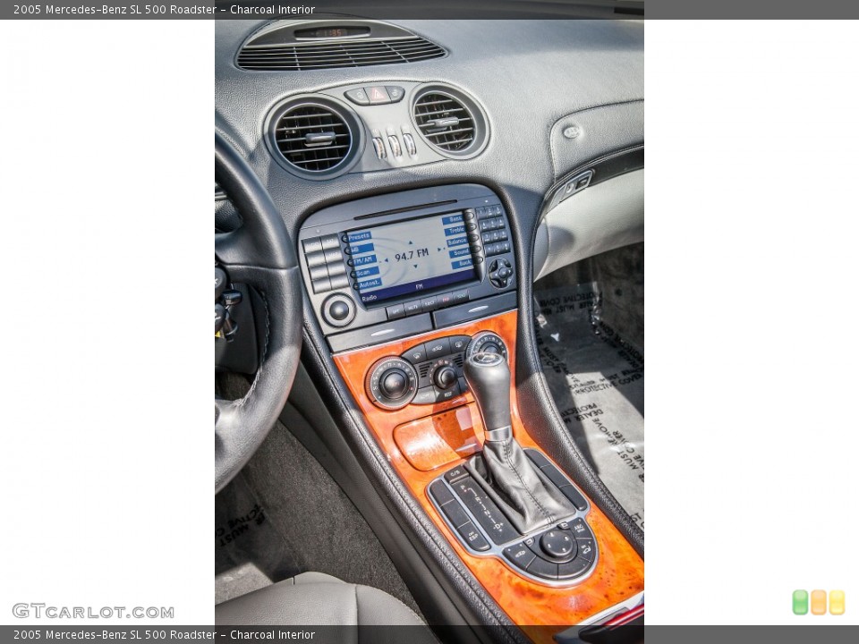 Charcoal Interior Controls for the 2005 Mercedes-Benz SL 500 Roadster #80368285