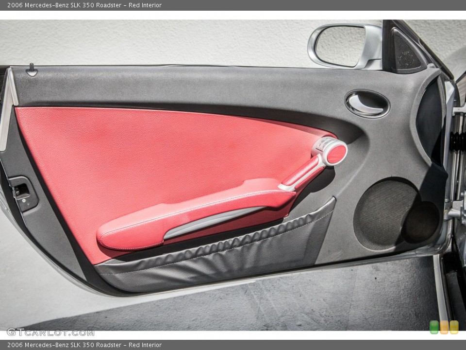 Red Interior Door Panel for the 2006 Mercedes-Benz SLK 350 Roadster #80373362