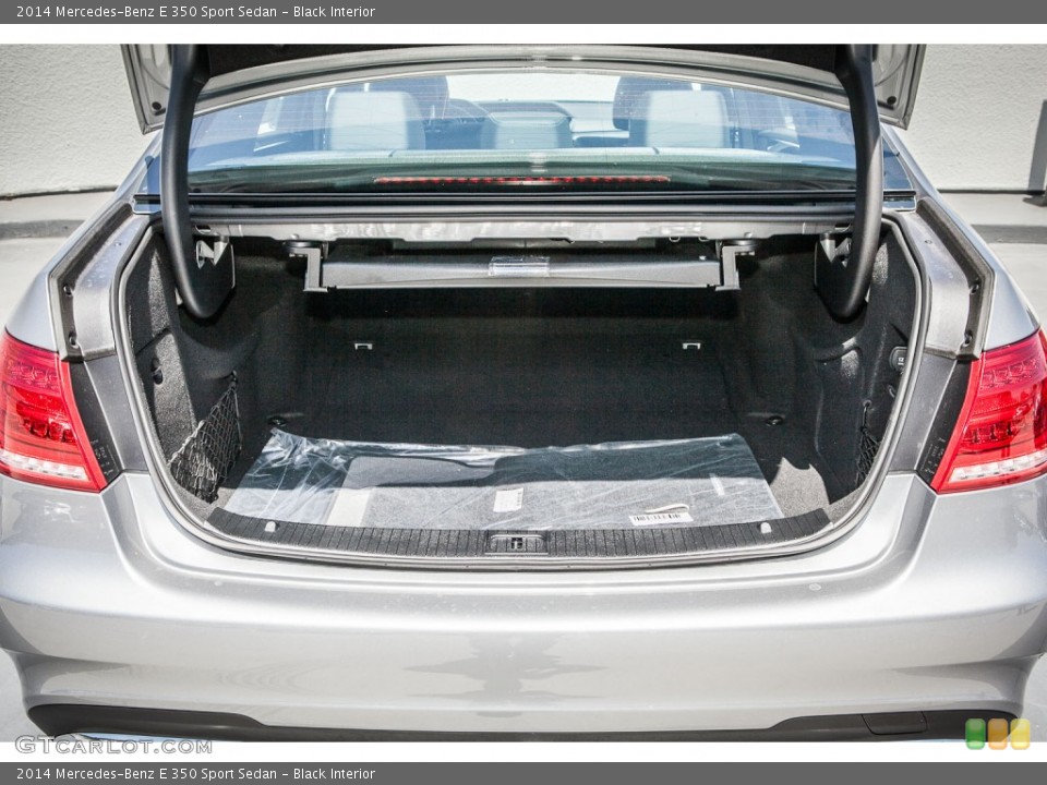 Black Interior Trunk for the 2014 Mercedes-Benz E 350 Sport Sedan #80373994