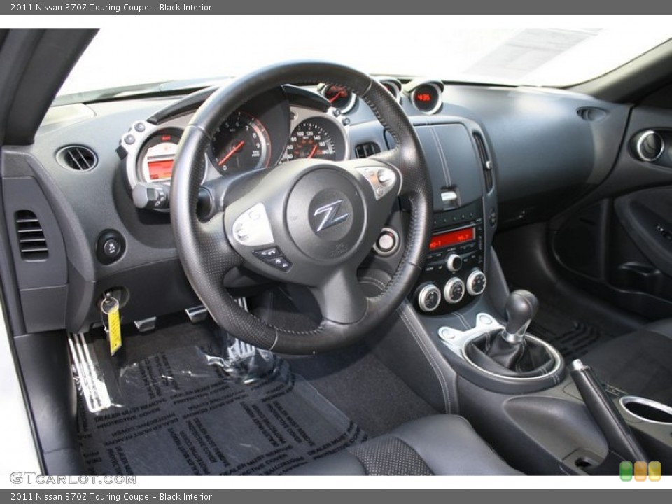 Black Interior Photo for the 2011 Nissan 370Z Touring Coupe #80375299