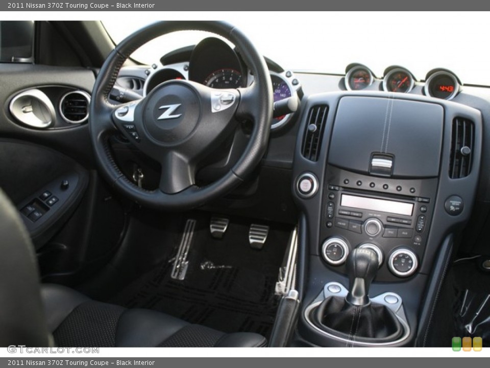 Black Interior Dashboard for the 2011 Nissan 370Z Touring Coupe #80375359