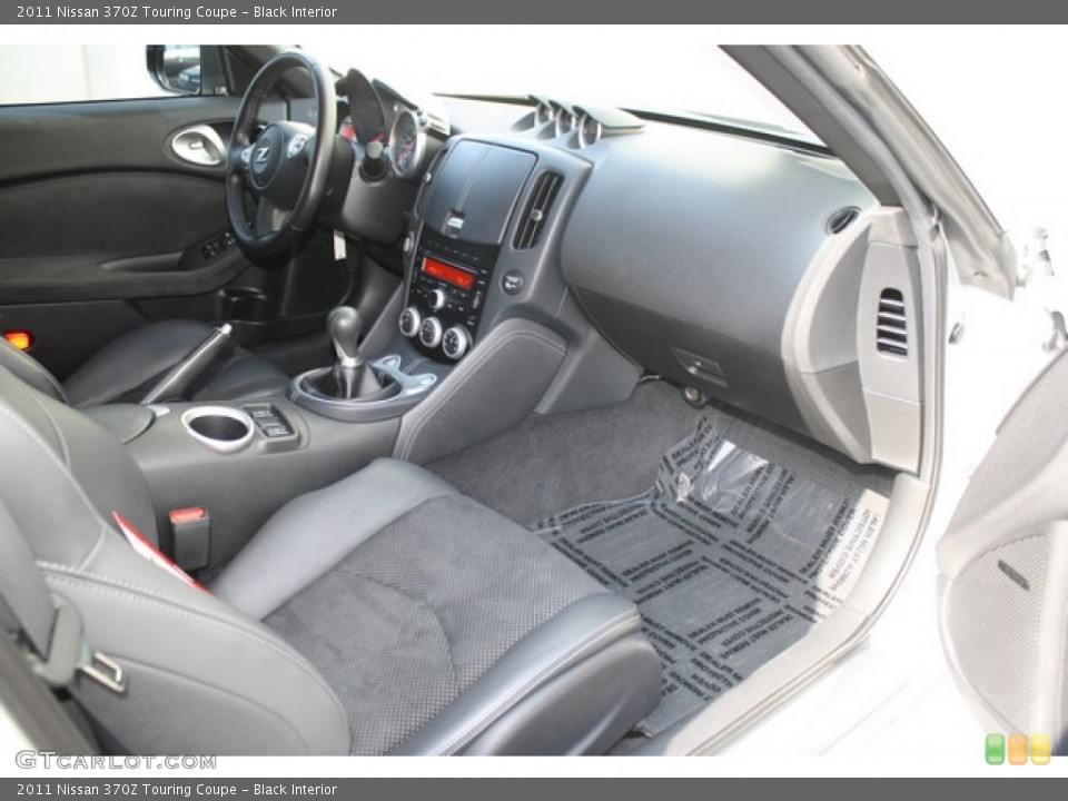 Black Interior Dashboard for the 2011 Nissan 370Z Touring Coupe #80375389