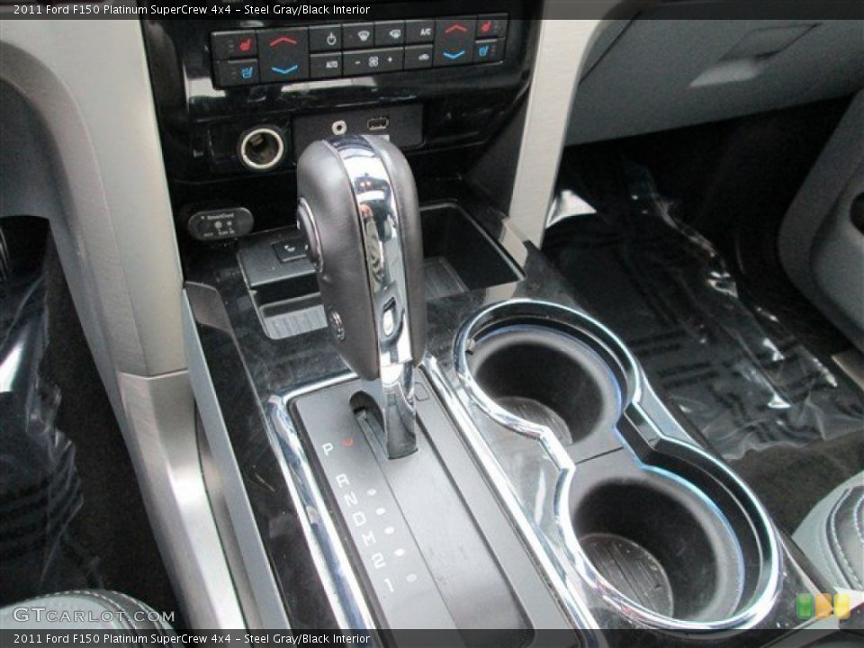 Steel Gray/Black Interior Transmission for the 2011 Ford F150 Platinum SuperCrew 4x4 #80379520
