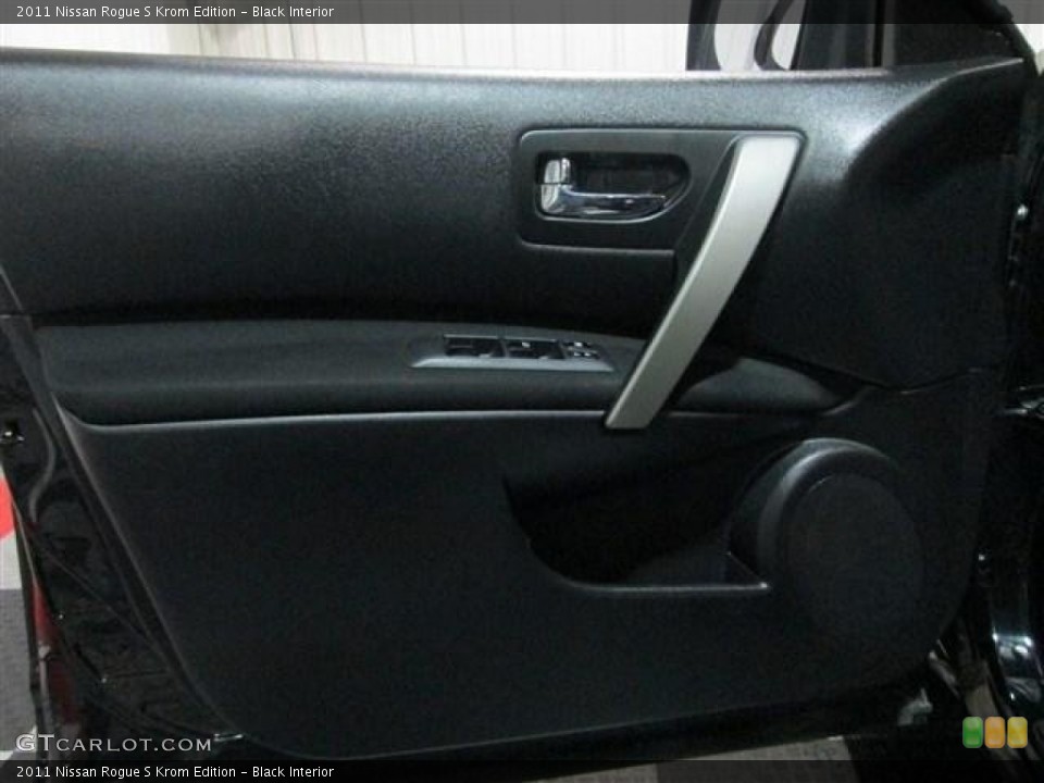 Black Interior Door Panel for the 2011 Nissan Rogue S Krom Edition #80385198