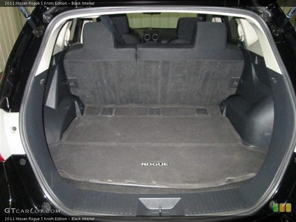 Black Interior Trunk for the 2011 Nissan Rogue S Krom Edition #80385462