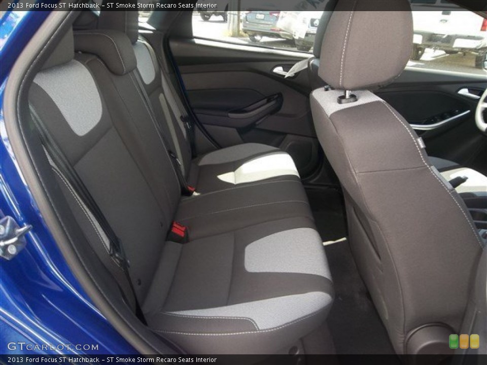 ST Smoke Storm Recaro Seats Interior Rear Seat for the 2013 Ford Focus ST Hatchback #80387123