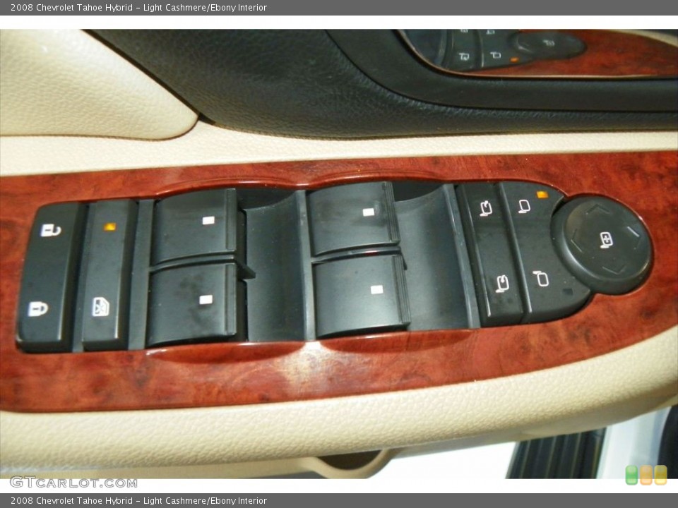 Light Cashmere/Ebony Interior Controls for the 2008 Chevrolet Tahoe Hybrid #80387724