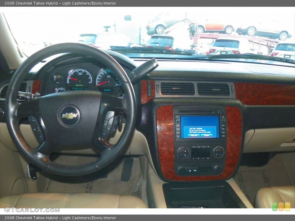 Light Cashmere/Ebony Interior Dashboard for the 2008 Chevrolet Tahoe Hybrid #80387961