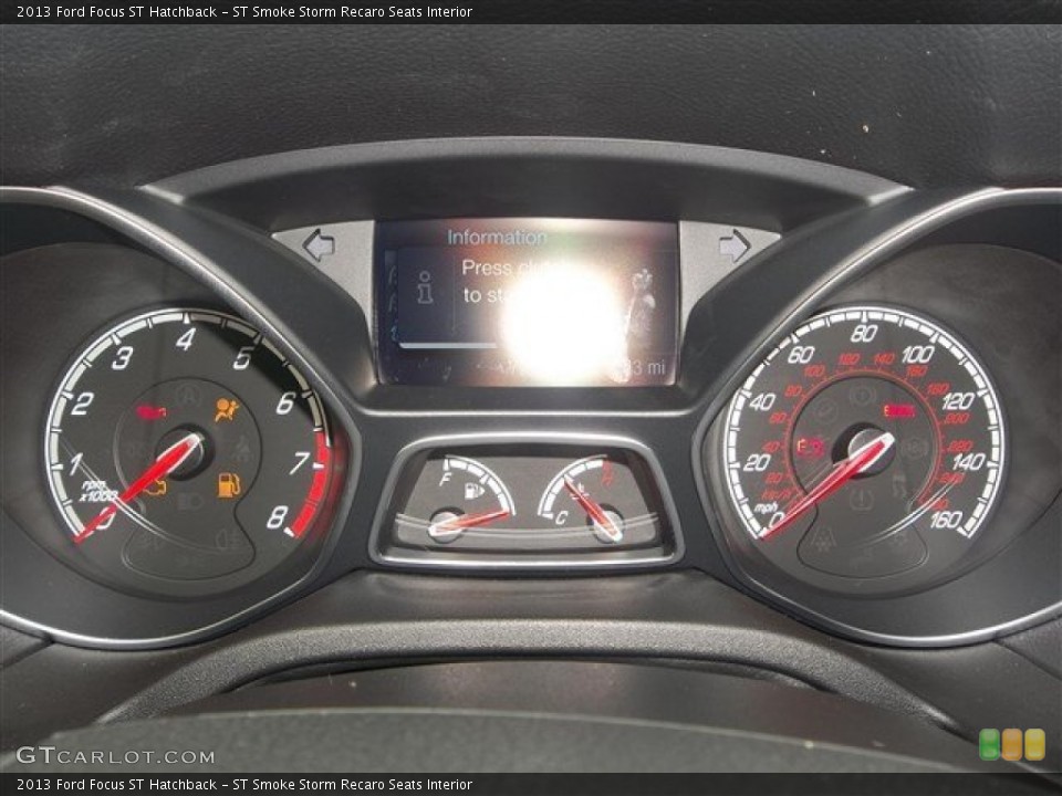 ST Smoke Storm Recaro Seats Interior Gauges for the 2013 Ford Focus ST Hatchback #80387985