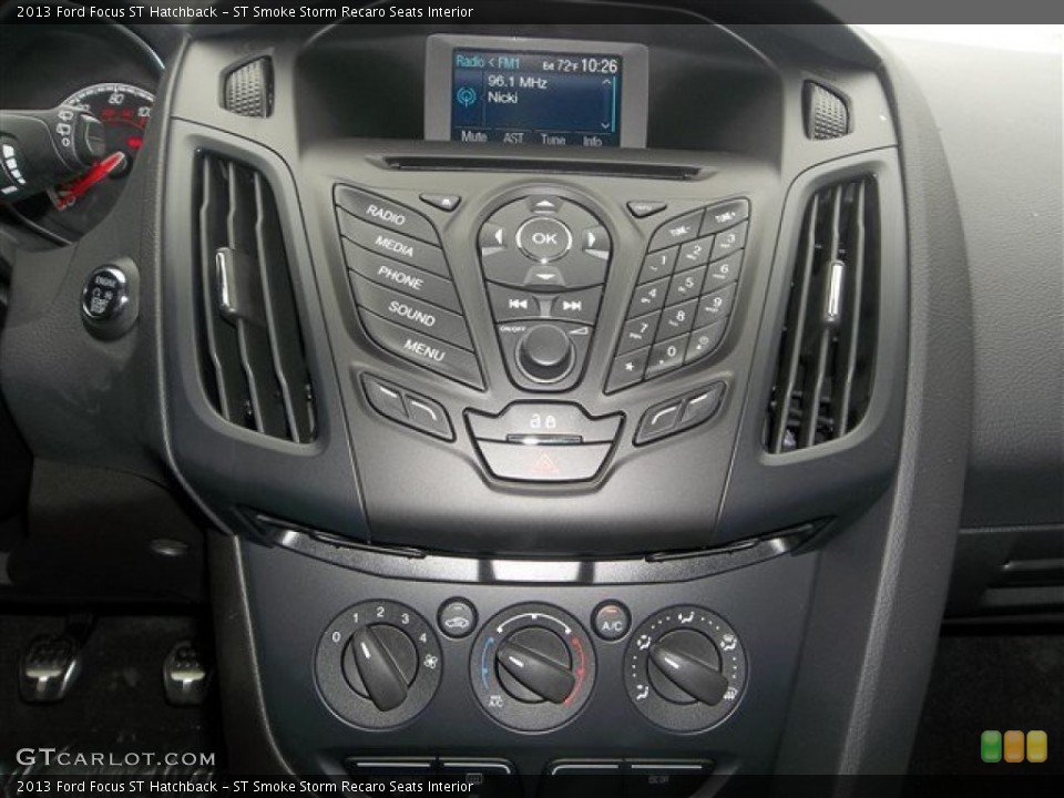 ST Smoke Storm Recaro Seats Interior Controls for the 2013 Ford Focus ST Hatchback #80388006