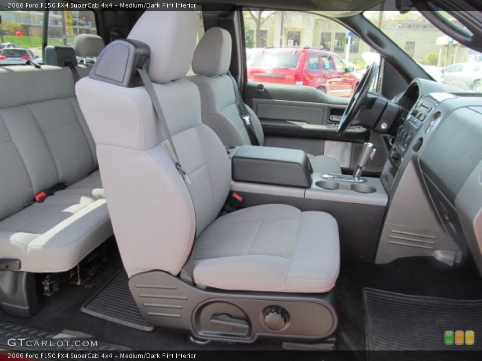 Medium/Dark Flint Interior Front Seat for the 2006 Ford F150 FX4 SuperCab 4x4 #80389672