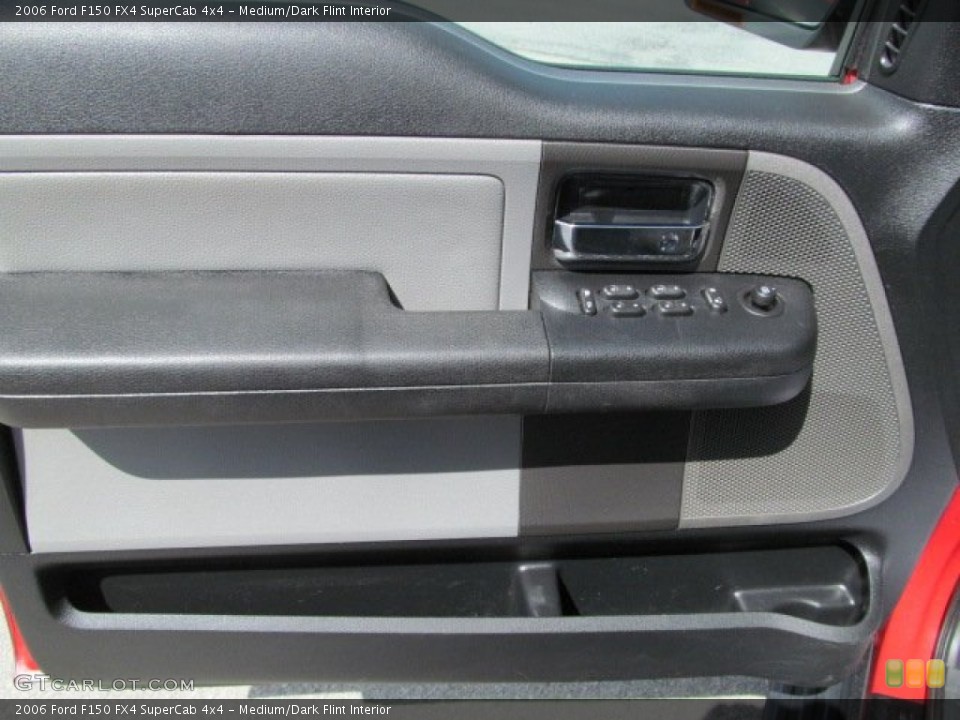 Medium/Dark Flint Interior Door Panel for the 2006 Ford F150 FX4 SuperCab 4x4 #80389731