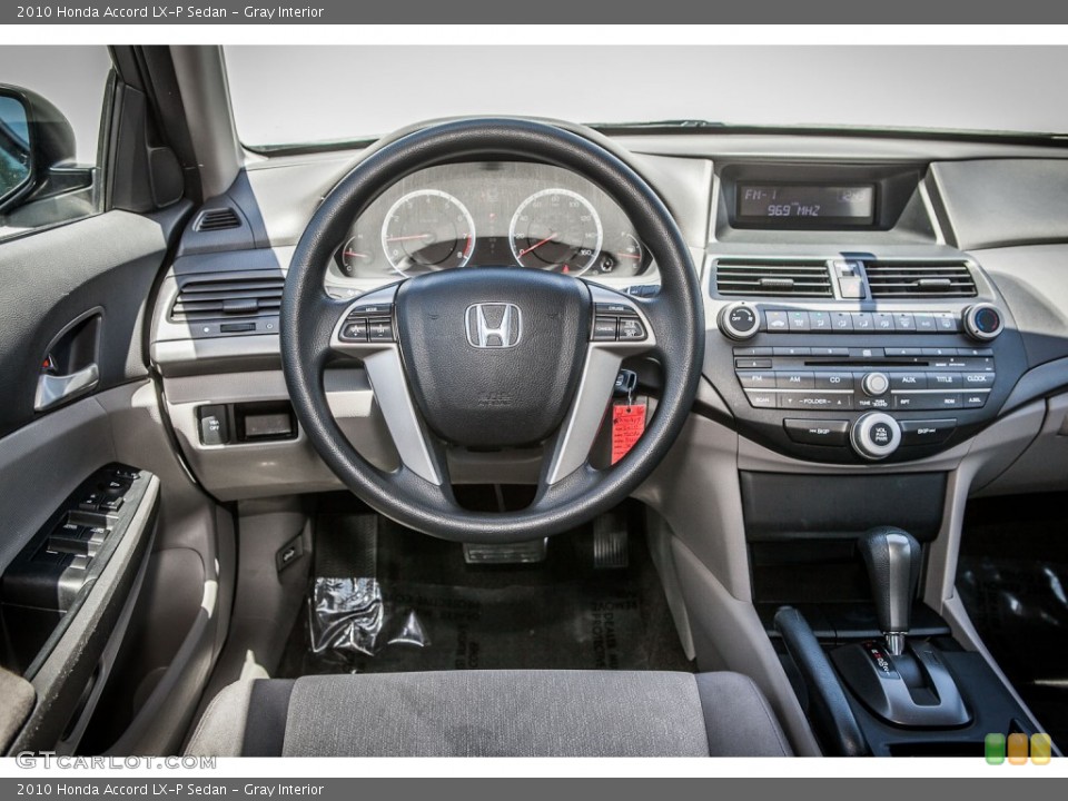Gray Interior Dashboard for the 2010 Honda Accord LX-P Sedan #80390060