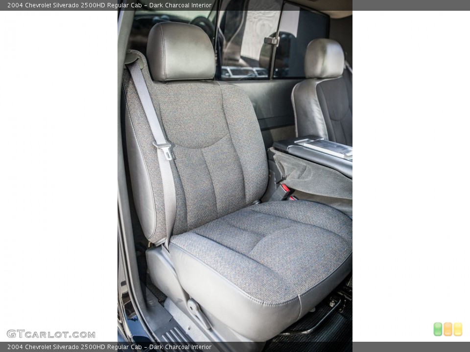 Dark Charcoal Interior Front Seat for the 2004 Chevrolet Silverado 2500HD Regular Cab #80390940