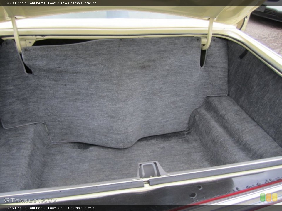 Chamois Interior Trunk for the 1978 Lincoln Continental Town Car #80391055