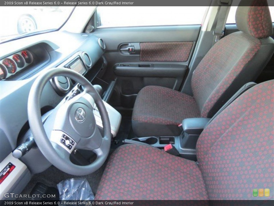 Release Series 6.0 Dark Gray/Red Interior Photo for the 2009 Scion xB Release Series 6.0 #80393108