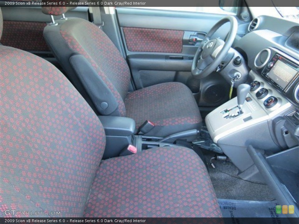Release Series 6.0 Dark Gray/Red Interior Photo for the 2009 Scion xB Release Series 6.0 #80393155