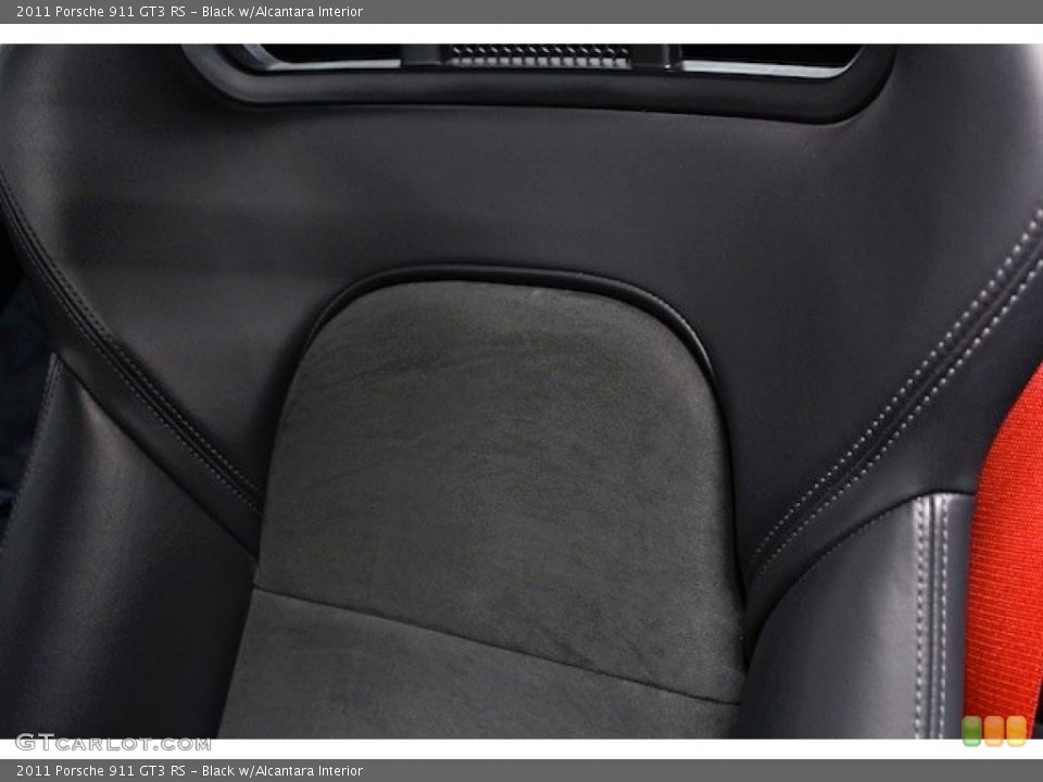Black w/Alcantara Interior Front Seat for the 2011 Porsche 911 GT3 RS #80393867