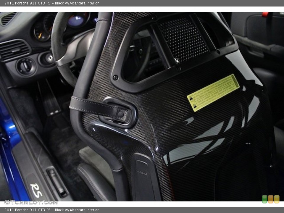Black w/Alcantara Interior Front Seat for the 2011 Porsche 911 GT3 RS #80393887