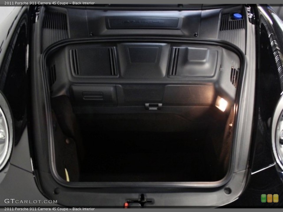 Black Interior Trunk for the 2011 Porsche 911 Carrera 4S Coupe #80394751