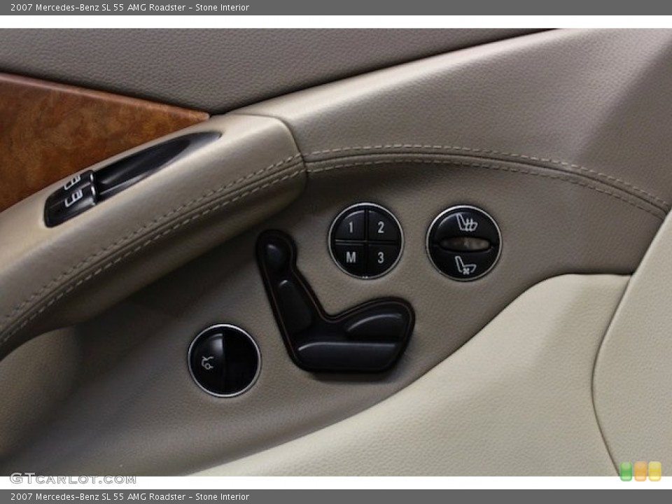Stone Interior Controls for the 2007 Mercedes-Benz SL 55 AMG Roadster #80396476