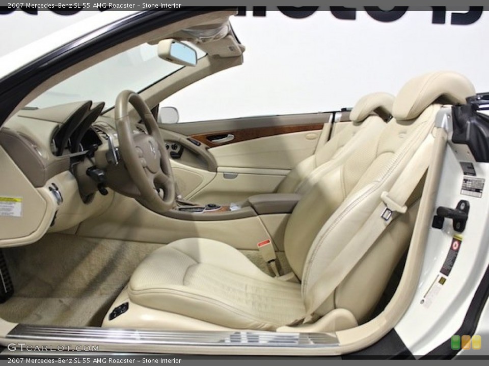 Stone Interior Photo for the 2007 Mercedes-Benz SL 55 AMG Roadster #80396524