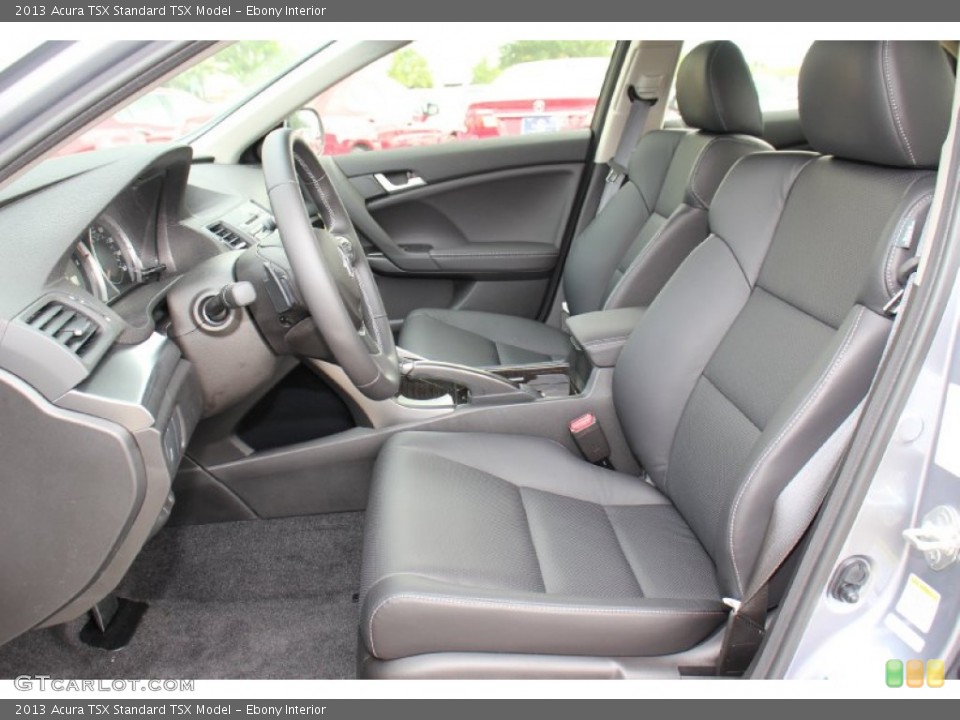Ebony 2013 Acura TSX Interiors