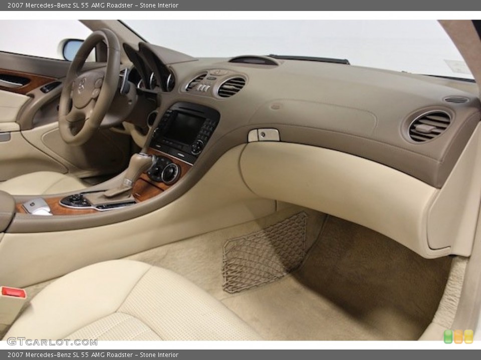 Stone Interior Dashboard for the 2007 Mercedes-Benz SL 55 AMG Roadster #80396783