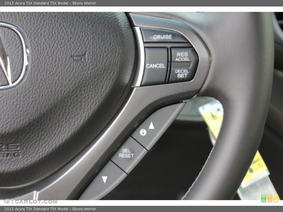 Ebony Interior Controls for the 2013 Acura TSX  #80396986