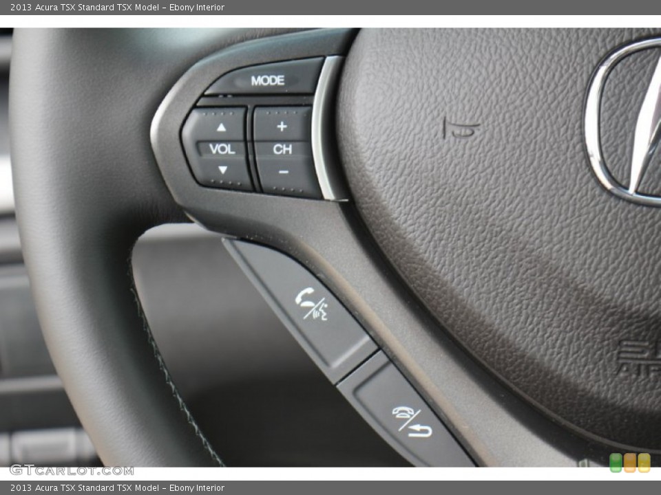 Ebony Interior Controls for the 2013 Acura TSX  #80397010