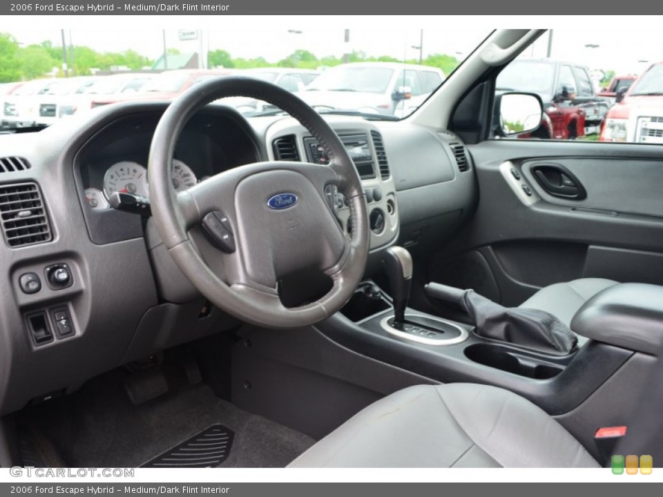 Medium/Dark Flint Interior Dashboard for the 2006 Ford Escape Hybrid #80397481