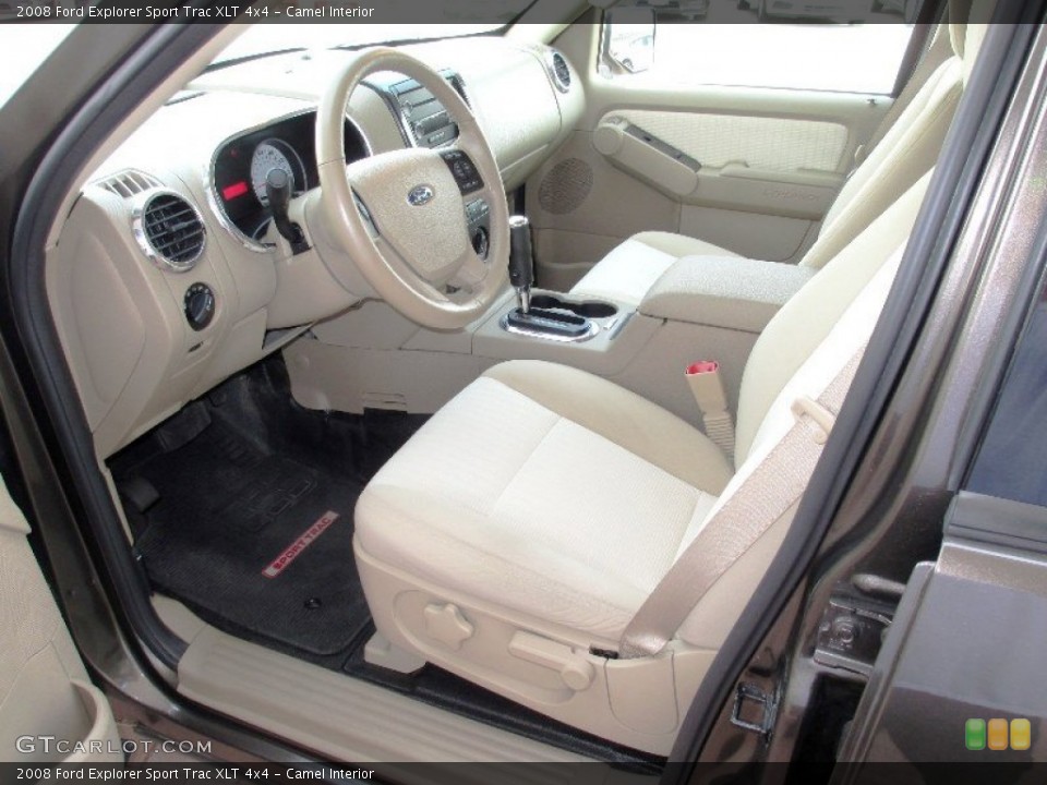 Camel Interior Prime Interior for the 2008 Ford Explorer Sport Trac XLT 4x4 #80397586