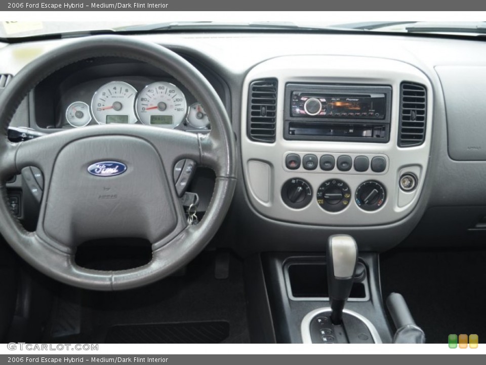 Medium/Dark Flint Interior Dashboard for the 2006 Ford Escape Hybrid #80397682
