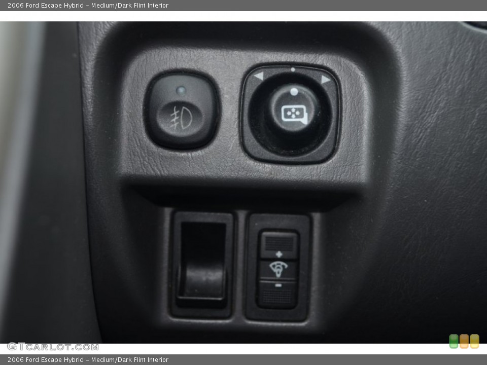 Medium/Dark Flint Interior Controls for the 2006 Ford Escape Hybrid #80397721