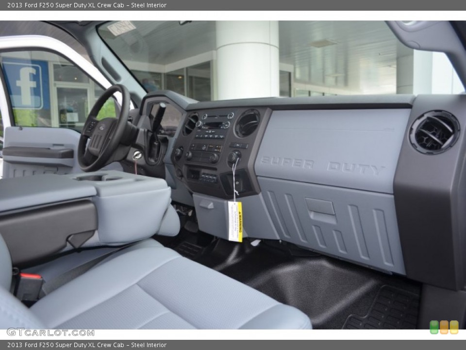Steel Interior Dashboard for the 2013 Ford F250 Super Duty XL Crew Cab #80399747