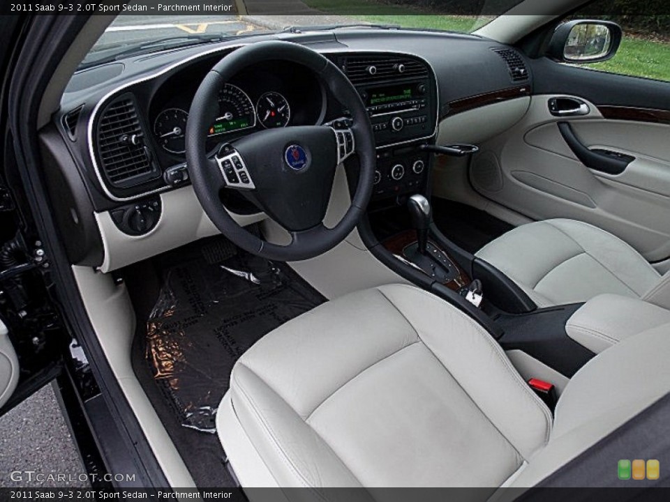 Parchment 2011 Saab 9-3 Interiors