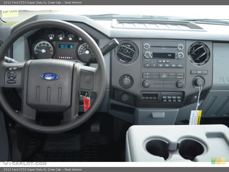 Steel Interior Dashboard for the 2013 Ford F250 Super Duty XL Crew Cab #80399925