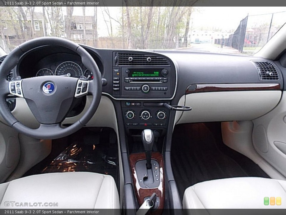 Parchment Interior Dashboard for the 2011 Saab 9-3 2.0T Sport Sedan #80399947