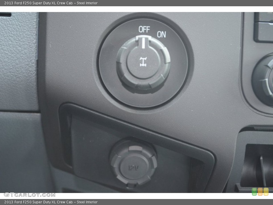 Steel Interior Controls for the 2013 Ford F250 Super Duty XL Crew Cab #80400052