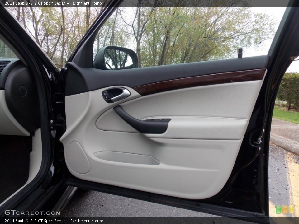 Parchment Interior Door Panel for the 2011 Saab 9-3 2.0T Sport Sedan #80400055